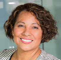 Claire Ashford, compliance head at a financial regulation firm, portrait